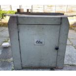 VINTAGE COMMERCIAL! An ELU branded commercial 1930's foundry SUBSTANTIAL foundry style safe -