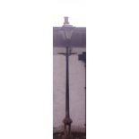 THINK NARNIA! FABULOUS!AN AUTHENTIC and SUBSTANTIAL VINTAGE cast iron FOUNDRY made tall standard