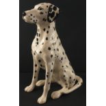 A SUBSTANTIAL ceramic ROYAL DOULTON Dalmation sitting dog No 2271 stamped to the base -