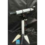 TAL Refractor Telescope (model TAL 100RS) complete with rigid tubular mount, optical tube with