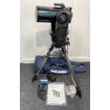 MEADE ETX SERIES TELESCOPE complete with #884 DeLuxe Field Tripod: Optical Tube appx 15cmD x 33cmL