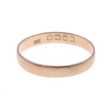 GO ON PROPOSE THIS XMAS!!18ct Hallmarked Gold Ring wedding band Birmingham HA Maker weight 3.25g
