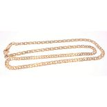 A LOVELY! 750 stamped gold chain approx 44cm long, gross weight 11.2g