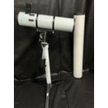 A TAL Reflector Telescope (TAL 150P) complete with rigid tubular mount, Optical Tube appx 18cmD x