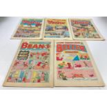 A small quantity of VICTOR(3) issues No 1135, 1104, 1148, BEANO (3) No's 2074, 2112 and 1406 and