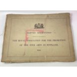 RARE SCOTTISH INTEREST! Folio of Etchings 1849