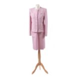 A two-piece wool set by Yves Saint Laurent,