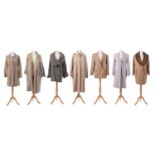 A selection of designer coats,