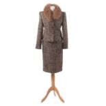 A wool suit by Alain Chabason,