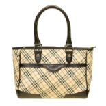 A Burberry Front Pocket Tote Bag,