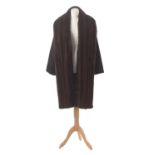 A cashmere and fur coat by Maxmara,