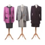 Three suits by Tomasz Starzewski,