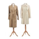 Two coats by Jasper Conran,