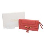 A Chloe 'Marcie' Long Flap Wallet,