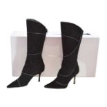 A pair of Jimmy Choo heeled boots,