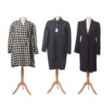 Three designer coats,