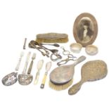 A selection of silver,