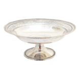 A George V silver tazza,