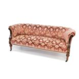Edwardian upholstered couch
