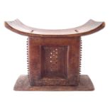 African Ashanti stool