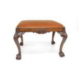 20th-century copy of a George II stool,