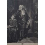 English School (18th century) Portrait of Sir Robert Walpole afterwards Earl of Orford (1676-1745)