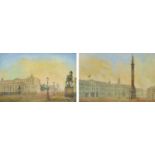 Russian School (19th/20th century) Views of Saint Petersburg