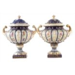 Pair of Royal Rudolstadt vases
