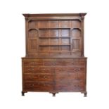 George III mahogany dresser