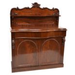 Victorian mahogany chiffonier