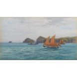 Cyril Ward R.C.A. (British 1863-1935) "Ramsey Sound, South Wales"