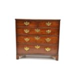Early 19th-century mahogany chest