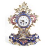 Paris porcelain clock,