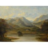 Benjamin Callow (British active from 1851-1869) "Grasmere Lake"