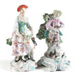 Two Derby figures circa 1770
