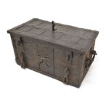 17th-century iron Armada chest