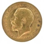 King George V, Sovereign, 1913.