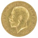 George V, Sovereign, 1911 Perth Mint.
