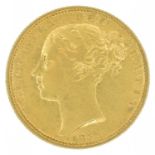 Queen Victoria, Sovereign, 1852.