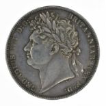 King George IV, Halfcrown, 1820.