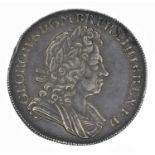 King George I, Crown, 1726 D. TERTIO.