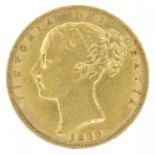 Queen Victoria, Sovereign, 1860,