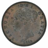 Queen Victoria, Halfpenny, 1855, gEF.