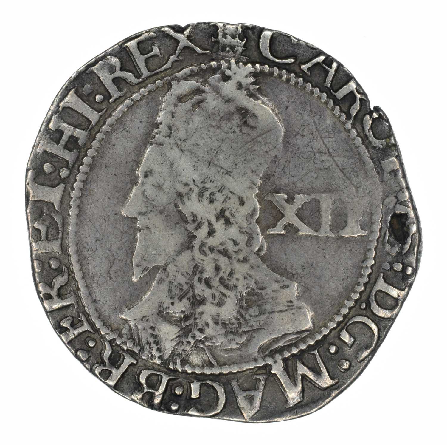 King Charles I, Shilling, Oxford.