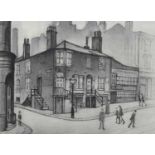 L.S. Lowry R.A. (British 1887-1976) "Great Ancoats Street"