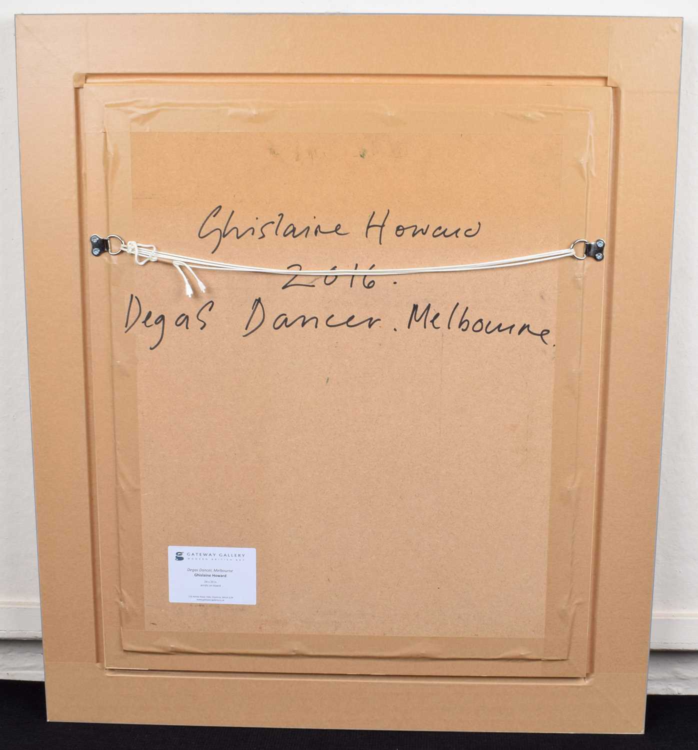 Ghislaine Howard (British 1953-) "Degas Dancer, Melbourne" - Image 3 of 3