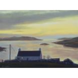 Steven Bewsher (British 1964-) "Shetland, Ailt Voe"