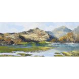 Charles Wyatt Warren (British 1908-1983) "Llyn Dinas and Moel Hebog (Beddgelert)"