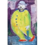 Emmanuel Levy (British 1900-1986) "Yellow Clown"