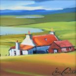 Pam Carter (Scottish 1952-) "Red Farm"